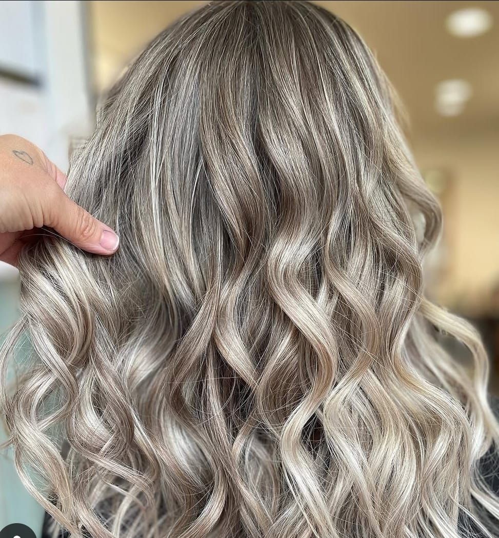 Balayage in Sandblond